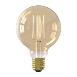 Calex LED Filamentlamp Globe Gold E27 4.5W
