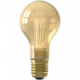 Calex LED Glasfiber Lamp Peer Gold Ø60 E27 3.5W
