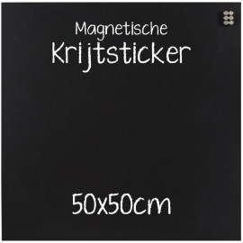 Krijtsticker Magnetisch 50x50cm