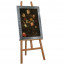 Schildersezel Leonardo - 154 cm Beukenhout met lijst