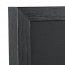 Magnetisch Krijtbord Nero 40x60 cm detail buitenhoek