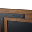 Krijtbord Magnetisch Noir 40x50 cm - hoekdetail