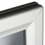 Stoepbord Frame Premium Zilver B1 geschikt voor Topbord - detailfoto