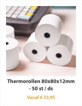 Thermorollen 80x80x12mm - 50 st / ds